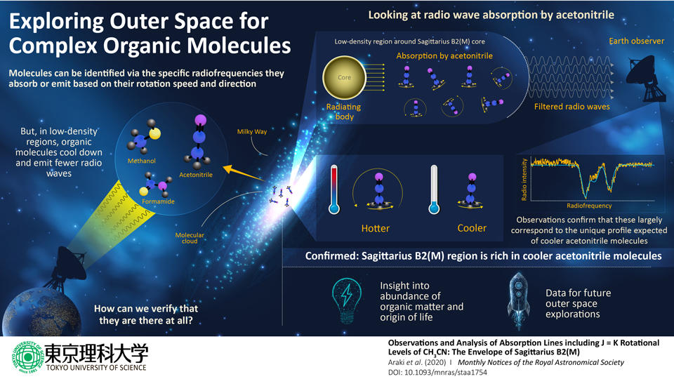 Tracing the Cosmic Origin of Complex Organic Molecules with Their Radiofrequency Footprint  